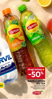 Napój Lipton Ice Tea Peach promocja w Stokrotka