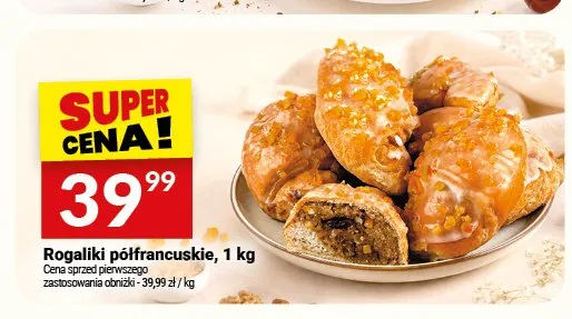 Rogaliki półfrancuskie Białecki promocja w Twój Market