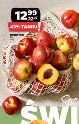 Nektarynka luz promocja w Netto