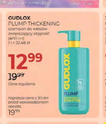 Szampon do włosów zwiększający objętość Gudlox Plump Thickening promocja w Drogerie Jawa