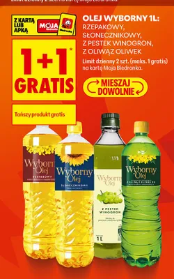 Olej rzepakowy Wyborny promocja w Biedronka