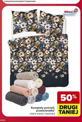 Komplety pościeli promocja w Carrefour Market