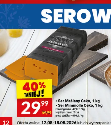 Ser Mimmolle Ceko promocja w Twój Market
