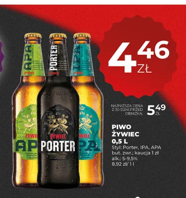 Piwo Żywiec Porter promocja w Duży Ben
