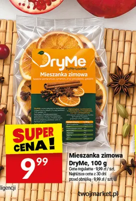 Mieszanka zimowa DryMe promocja w Twój Market