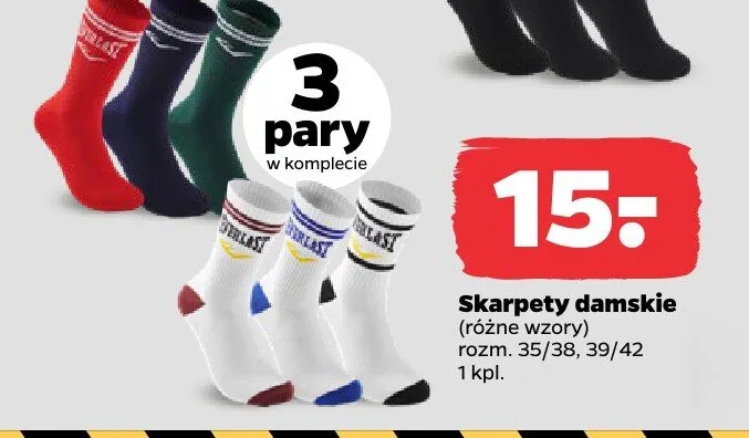 Skarpety damskie promocja w Netto