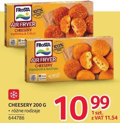 Cheesery FRoSTA różne rodzaje 644786 promocja w Selgros