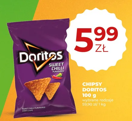 Chipsy Doritos Sweet Chilli promocja w Duży Ben