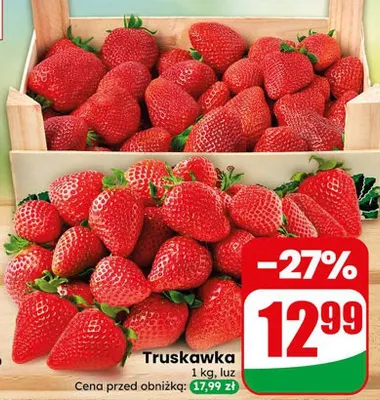 Truskawka luz promocja w Dino