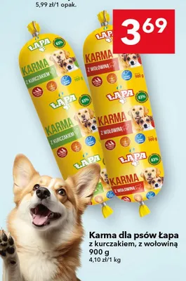 Karma dla psa pasztet z wołowiną Butcher's promocja w LEWIATAN