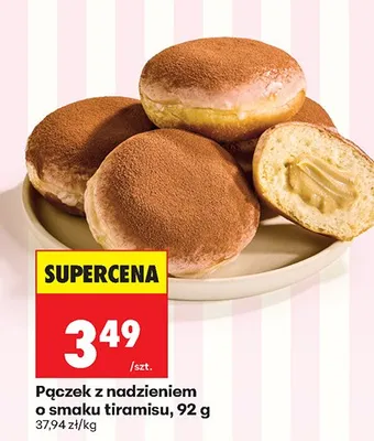 Pączek z nadzieniem promocja w Biedronka
