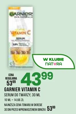 Vitamin c serum do twarzy promocja w Drogerie Natura