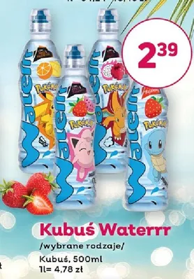 Napój Kubuś Waterrrr Jigglypuff promocja w Bliski