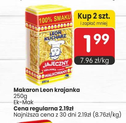 Makaron Leon krajanka promocja w Market Point