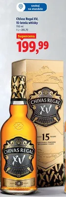 Whisky 15-letnia Regal XV promocja w Lidl