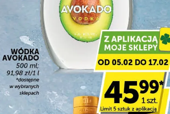 Wódka Avokado promocja w ABC