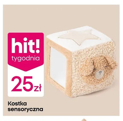 Kostka sensoryczna Pepco promocja w Pepco
