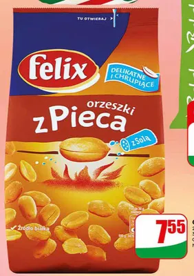 Orzeszki ziemne promocja w Dino