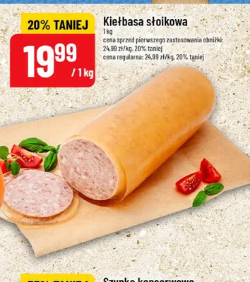 Kiełbasa słoikowa promocja w POLOmarket