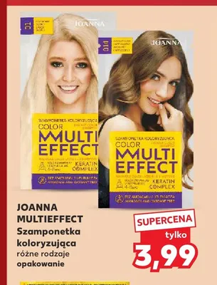Szamponetka koloryzująca Joanna Multieffect promocja w Kaufland