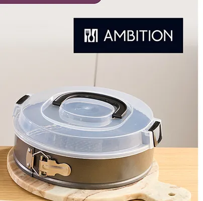 Forma do pieczenia okrągła z pokrywką Ambition promocja w Biedronka