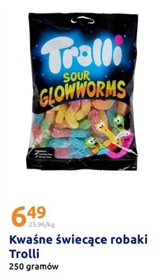 Kwaśne świecące robaki promocja w Action