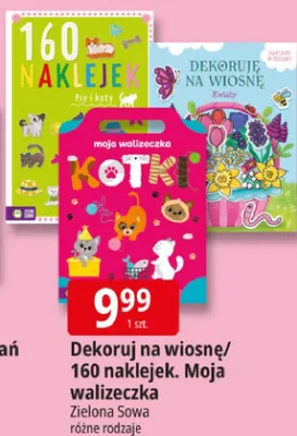 Dekoruj na wiosnę/160 naklejek. Moja walizeczka promocja w Leclerc