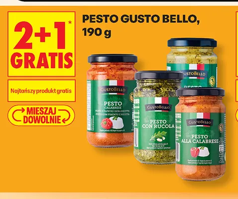 Pesto Gusto Bello promocja w Biedronka