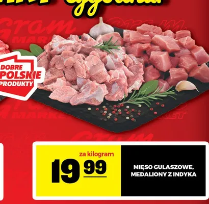 Medaliony z indyka promocja w Gram Market