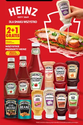 Sos Sweet Barbecue Heinz promocja w Biedronka