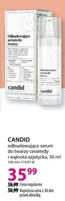 Odbudowujące serum do twarzy ceramidy i wąkrota azjatycka promocja w Hebe