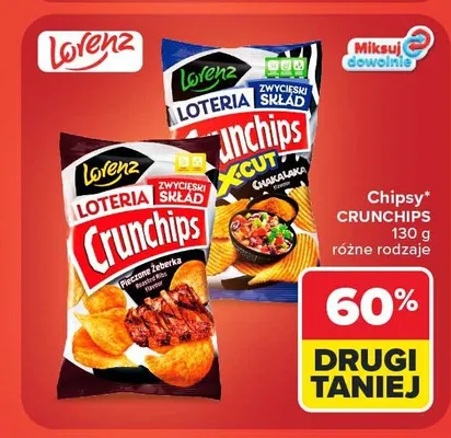 Chipsy Crunchips X-Cut Chakalaka promocja w Carrefour Market