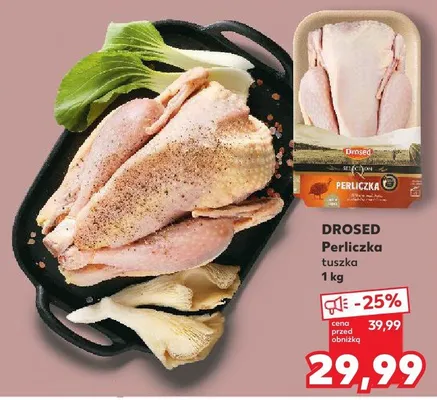 Perliczka tuszka promocja w Kaufland