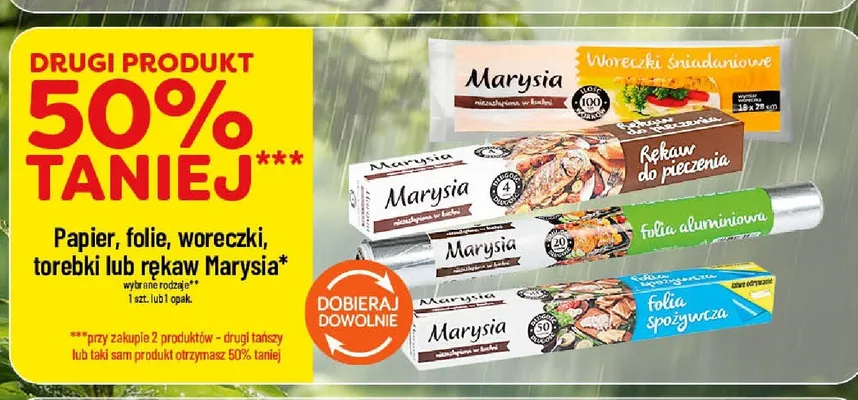 Rękaw do pieczenia Marysia promocja w POLOmarket