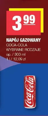 Napój gazowany Coca-Cola Original Taste promocja w SPAR