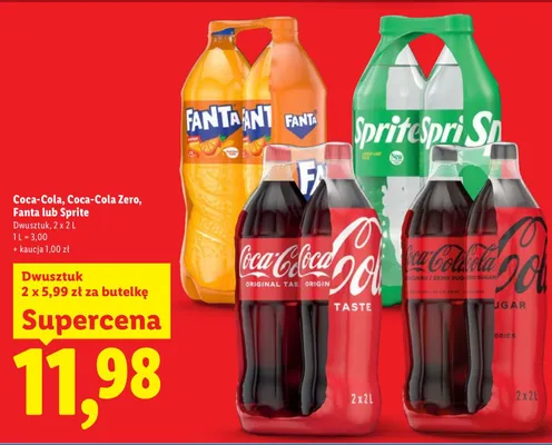 Napój Sprite promocja w Lidl
