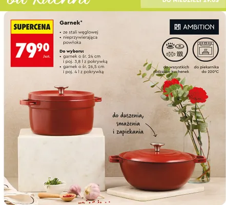 Garnek promocja w Biedronka