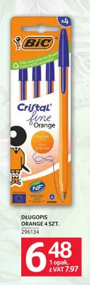 Długopis BIC Orange 4-pak promocja w Selgros