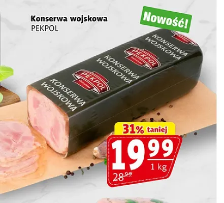 Konserwa wojskowa Pekpol promocja w Prim Market