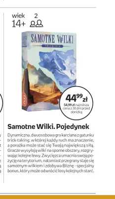 Gra Samotne Wilki. Pojedynek Muduko promocja w Empik