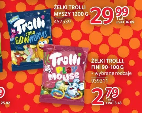 Żelki Trolli promocja w Selgros