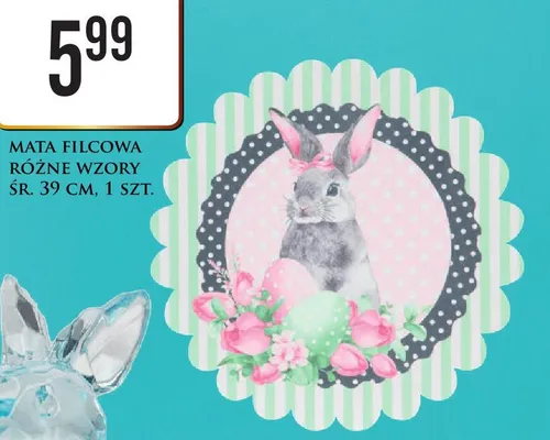 Mata filcowa różne wzory Dino promocja w Dino