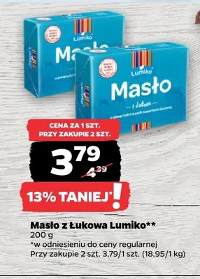 Masło z Łukowa promocja w Netto