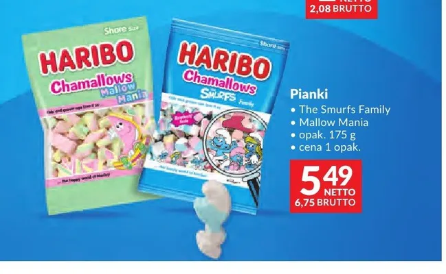 Pianki Haribo Chamallows promocja w Makro