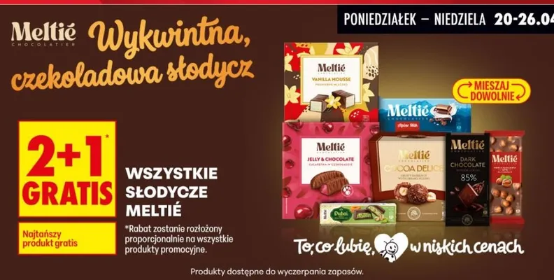 Wszystkie słodycze promocja w Biedronka