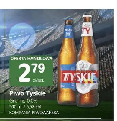 Piwo Tyskie Gronie promocja w Marketvita