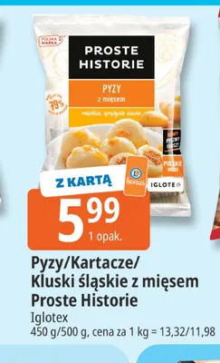Kartacze z mięsem Proste Historie promocja w Leclerc
