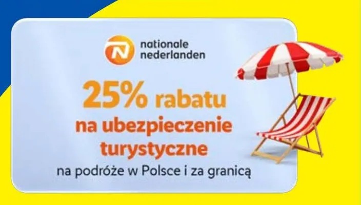 Ubezpieczenie turystyczne Nationale Nederlanden promocja w Lidl