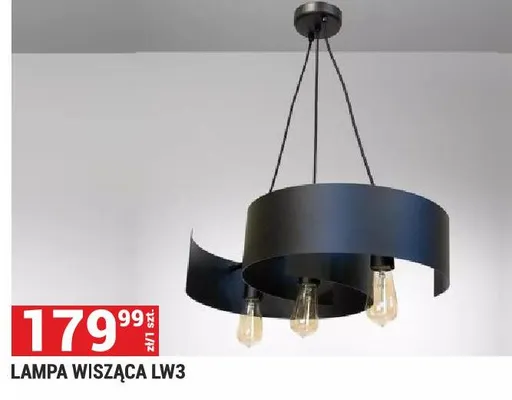 Lampa wisząca LW3 promocja w Merkury Market