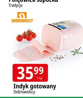 Indyk gotowany Dobrowolscy promocja w Leclerc